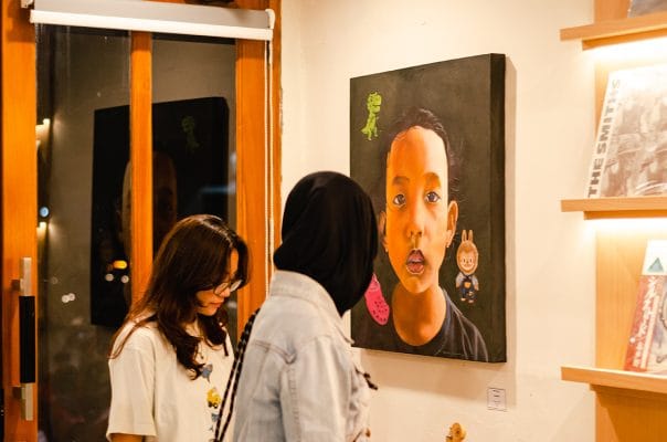 wovey coffee - pameran seni Universitas Taman Siswa Yogyaakrta 2