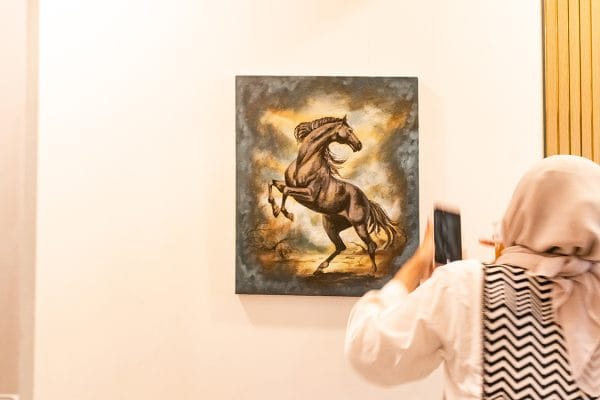 wovey coffee - pameran seni Universitas Taman Siswa Yogyaakrta 2