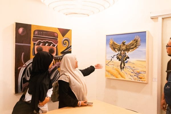 wovey coffee - pameran seni Universitas Taman Siswa Yogyaakrta 2