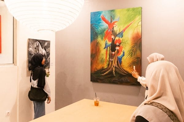 wovey coffee - pameran seni Universitas Taman Siswa Yogyaakrta 2