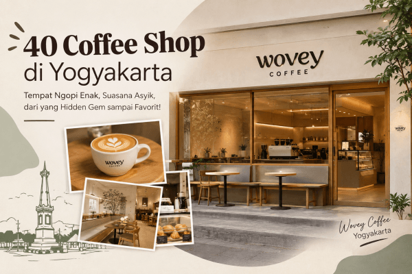 Daftar 40 coffee shop di Yogyakarta Wovey Coffee